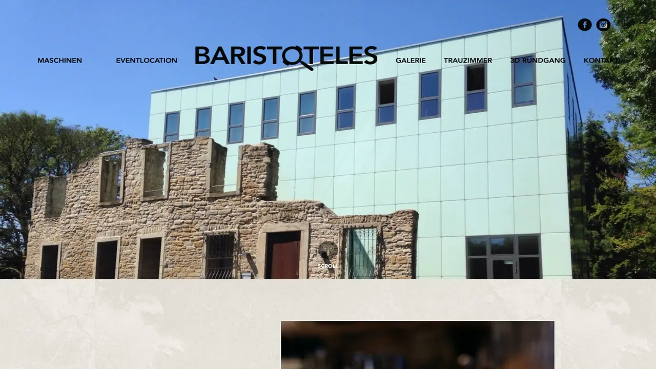 Website der Baristoteles