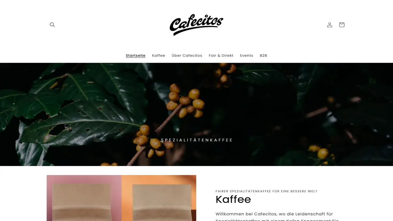Website der Cafecitos