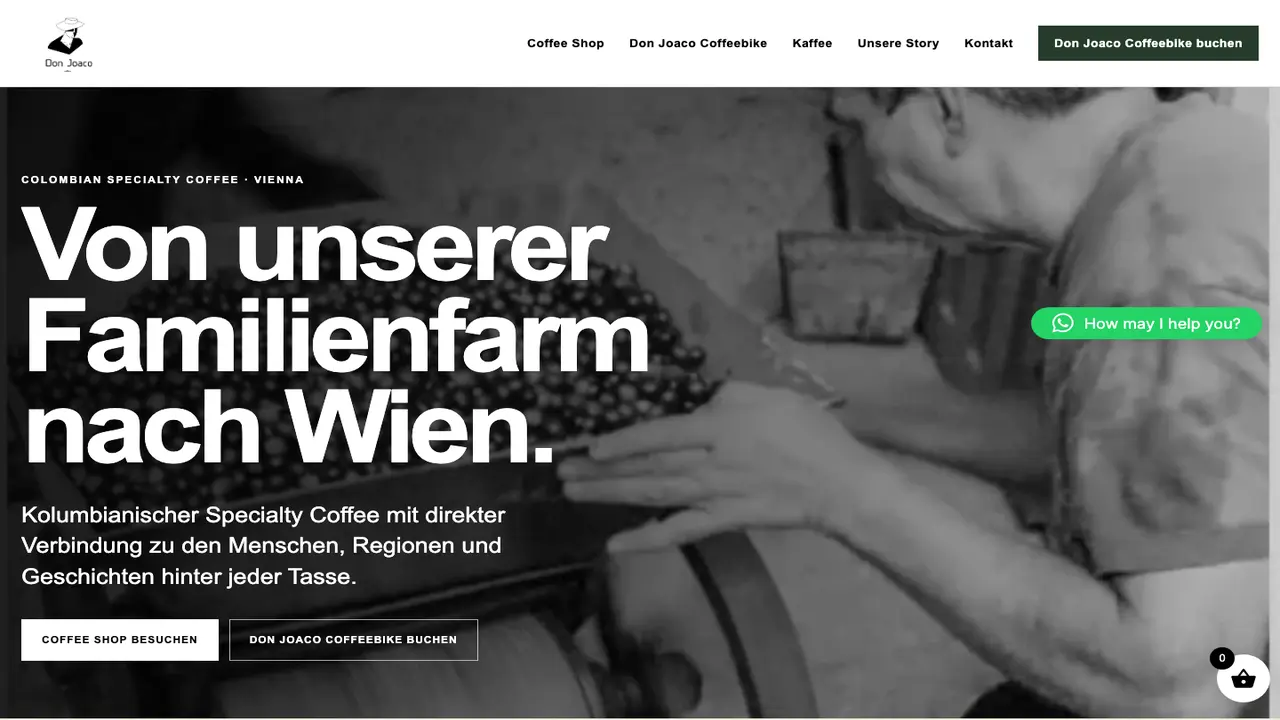 Website der Don Joaco