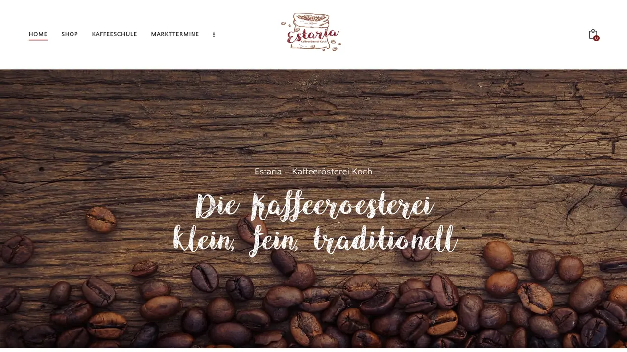 Website der Estaria