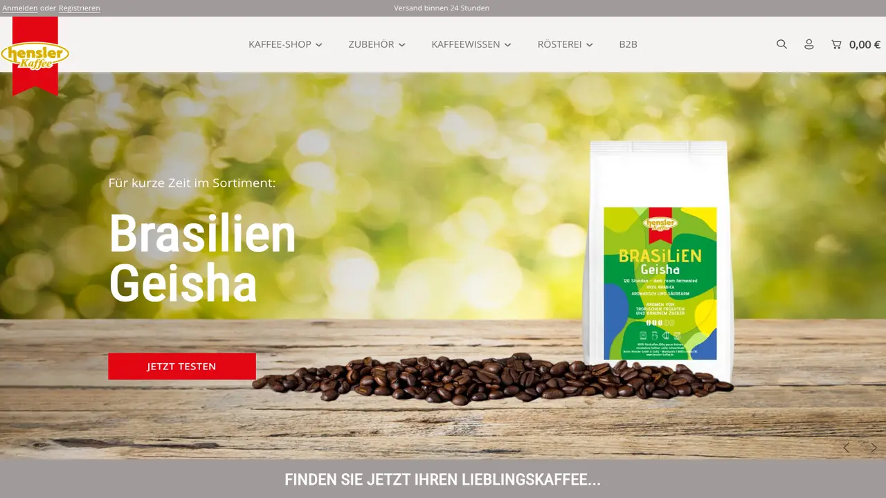 Website der Hensler