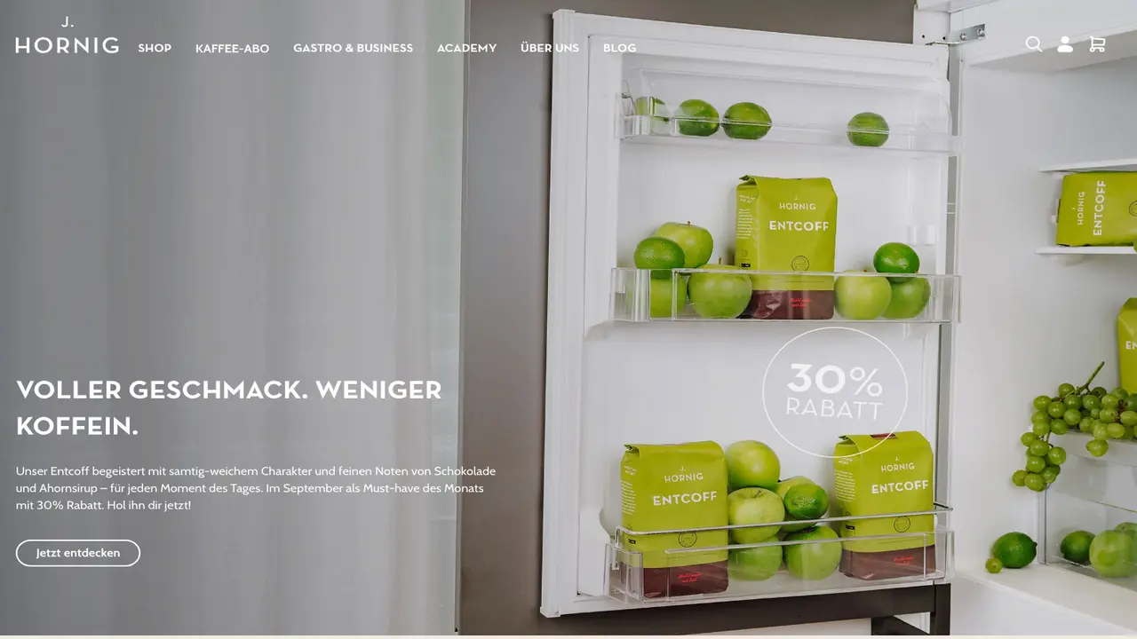 Website der J. Hornig