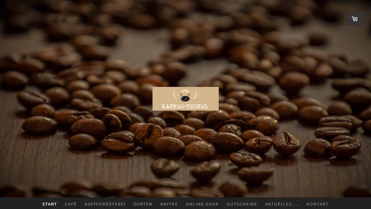 Website der Kaffee - Teufel