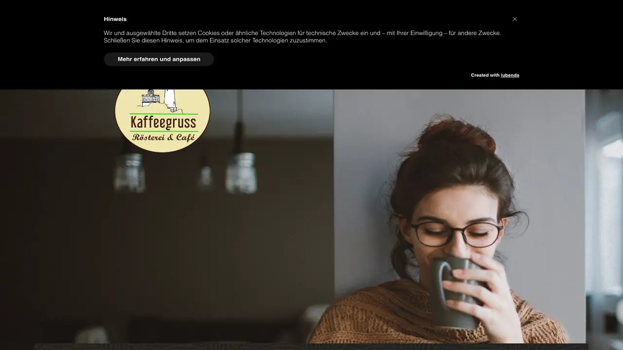 Website der Kap Arkona Rösterei