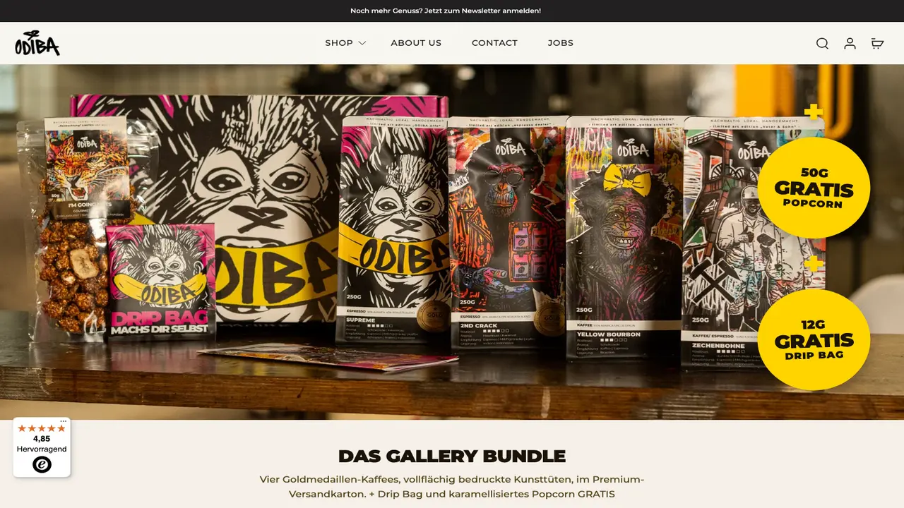 Website der ODIBA