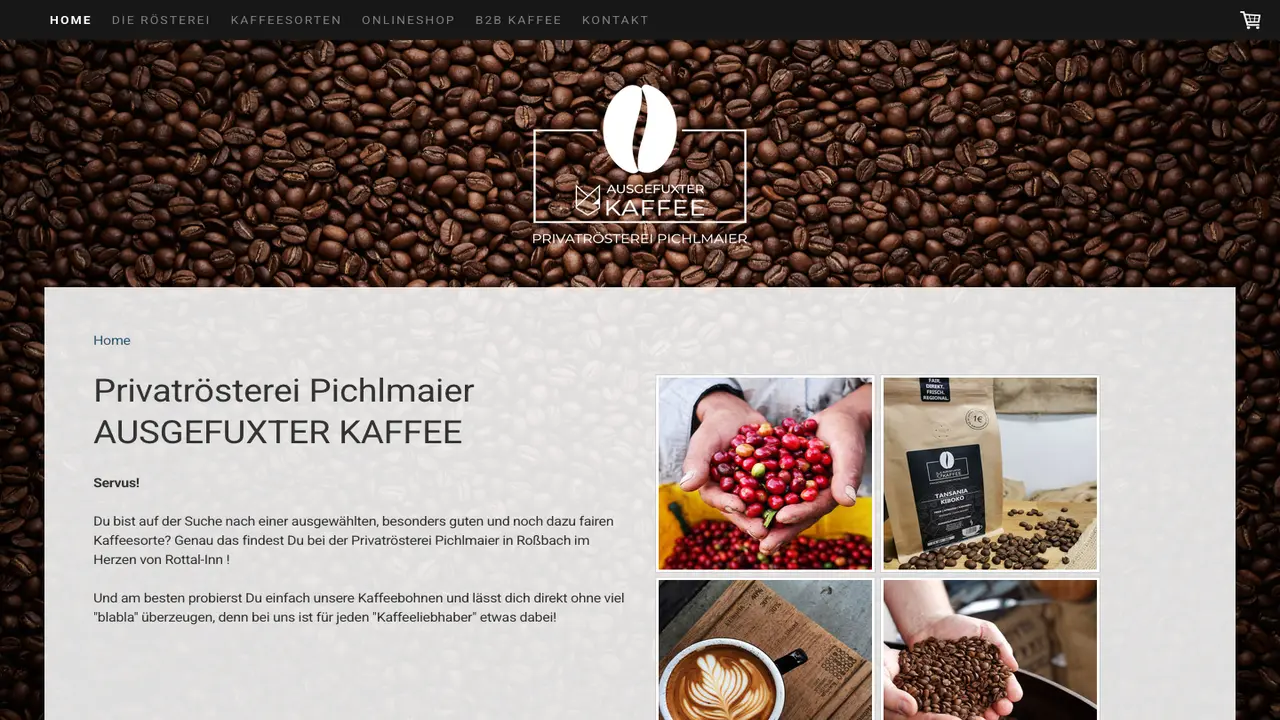 Website der Pichlmaier GmbH