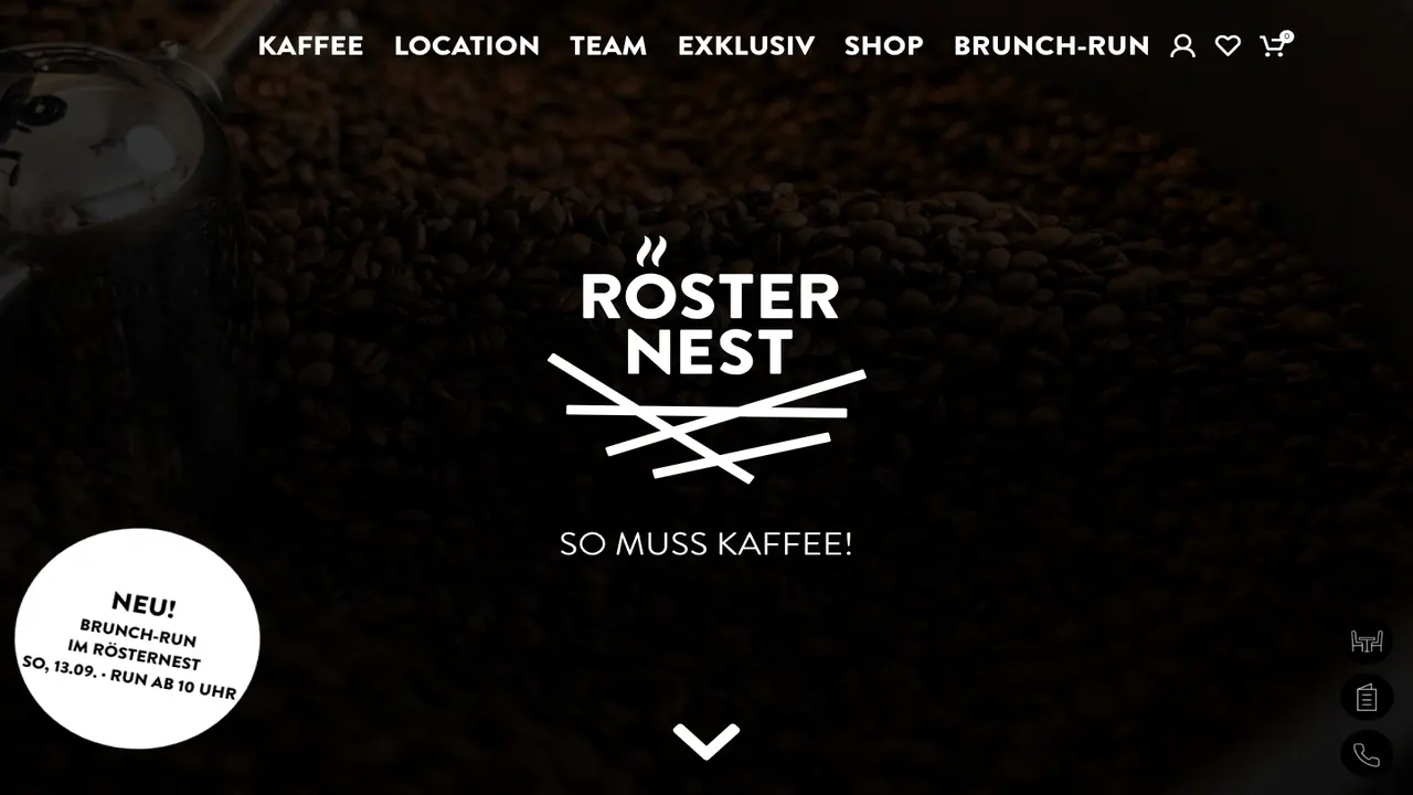 Website der Rösternest