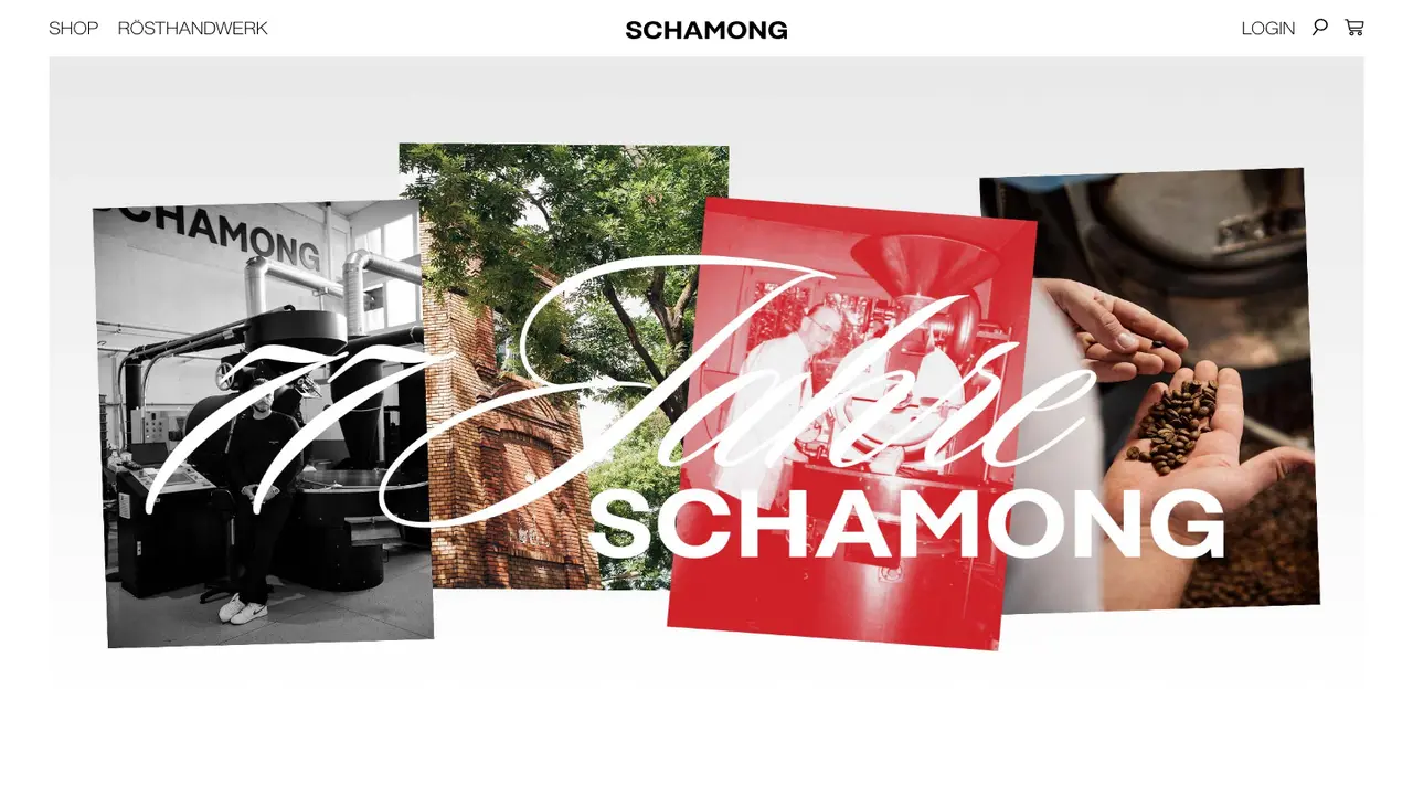 Website der Schamong GmbH & Co. KG