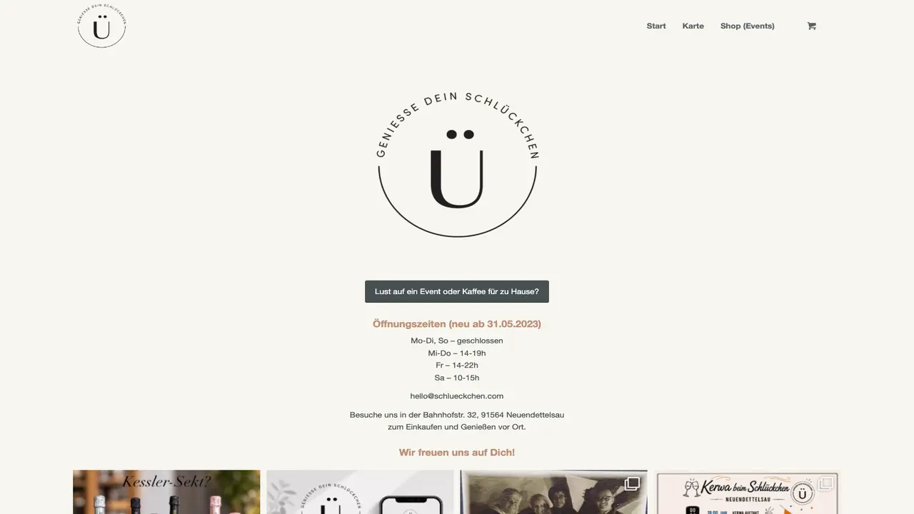 Website der Schlückchen