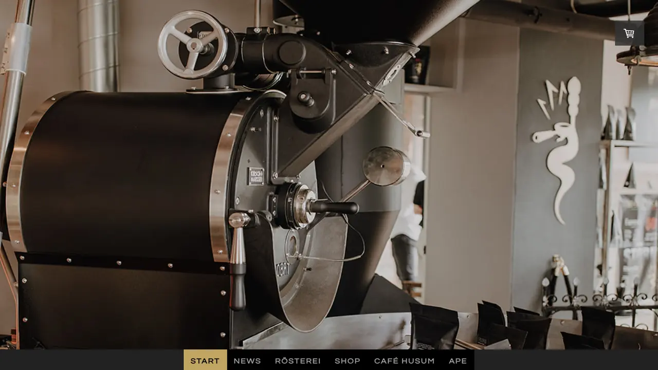 Website der Scuderia del Caffè