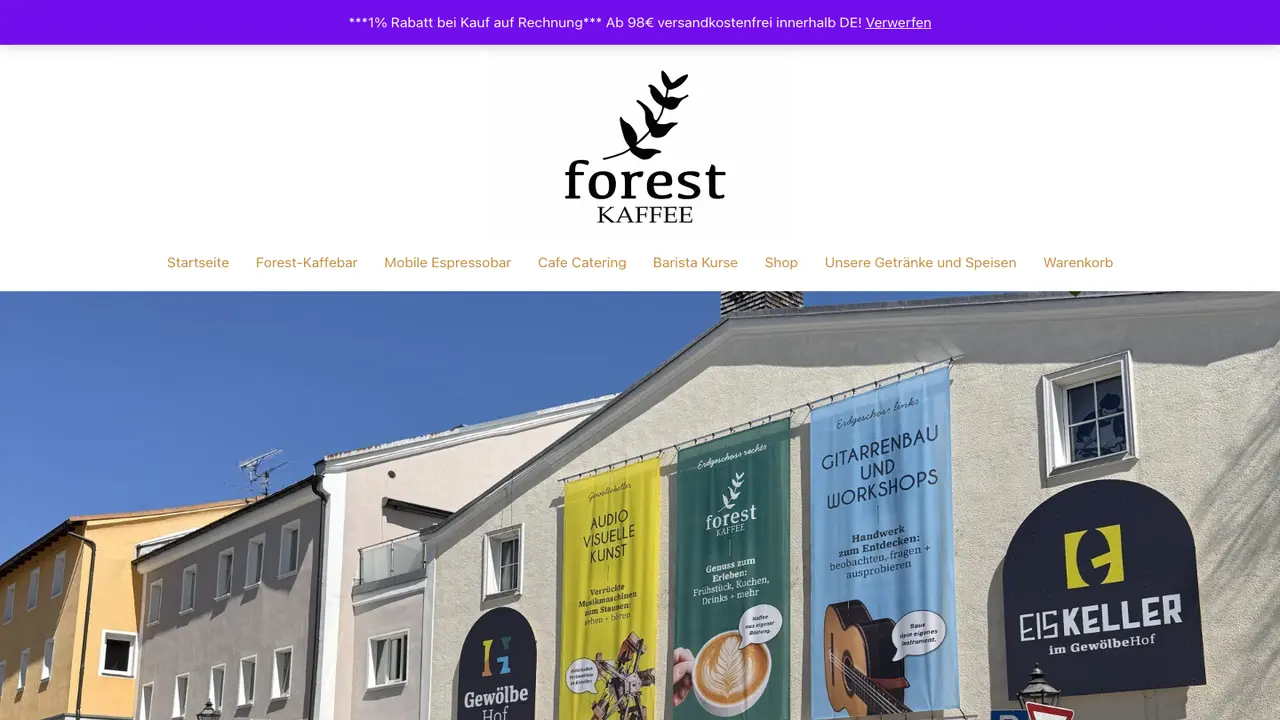 Website der s‘Kaffeestand