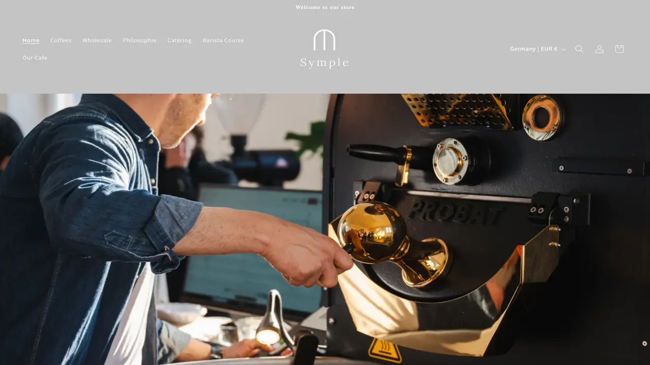 Website der Symple Production (No Public Access)