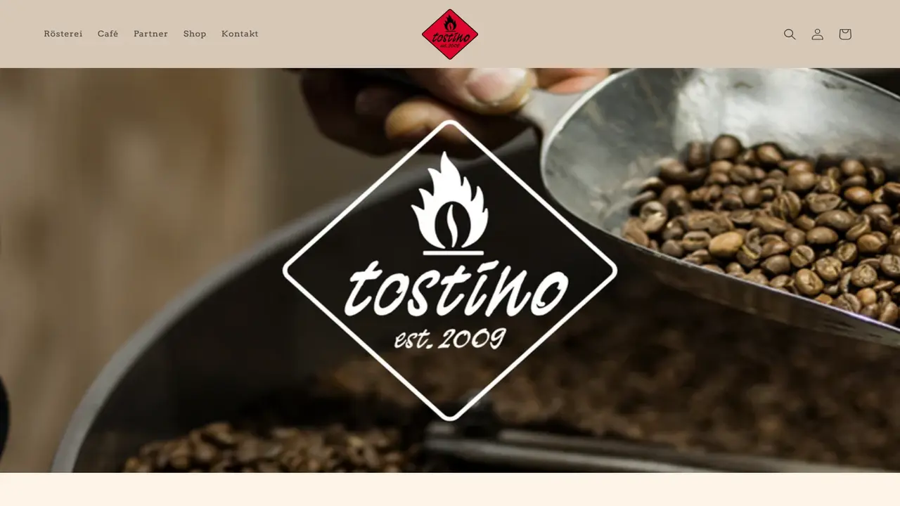 Website der tostino