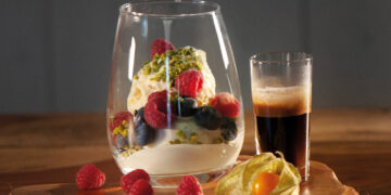 Affogato: Italienisches Dessert mit Vanilleeis