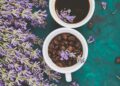 Lavendel Kaffee. Kreatives und ausgefallenes Kaffeerezept