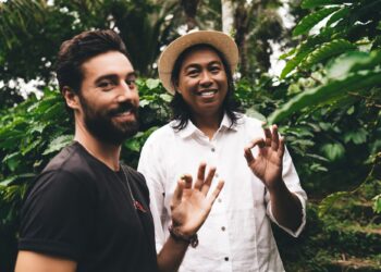 diverse men enjoying cultivation farming
