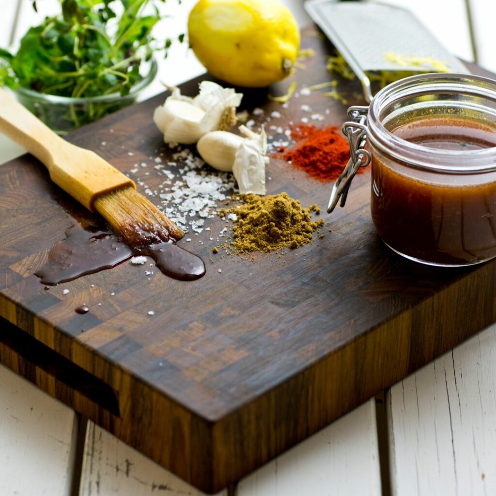 Kaffee-marinierte Steakstreifen