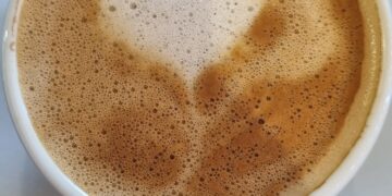 Cappuccino and oat milk