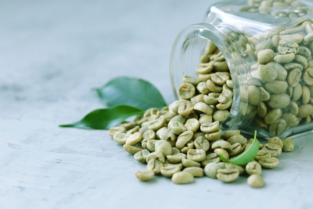 Organic Green Coffee Grains