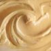 whipped coffee caramel dessert background