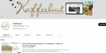 Neu bei Kaffeelust: Unser YouTube-Kanal!